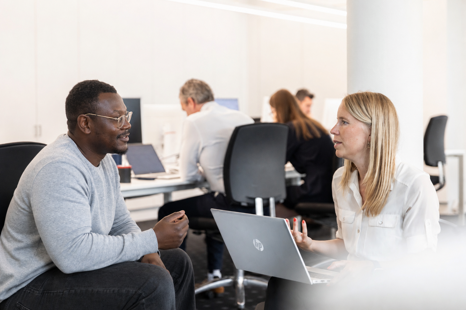 Gesprek HR &amp; consultant